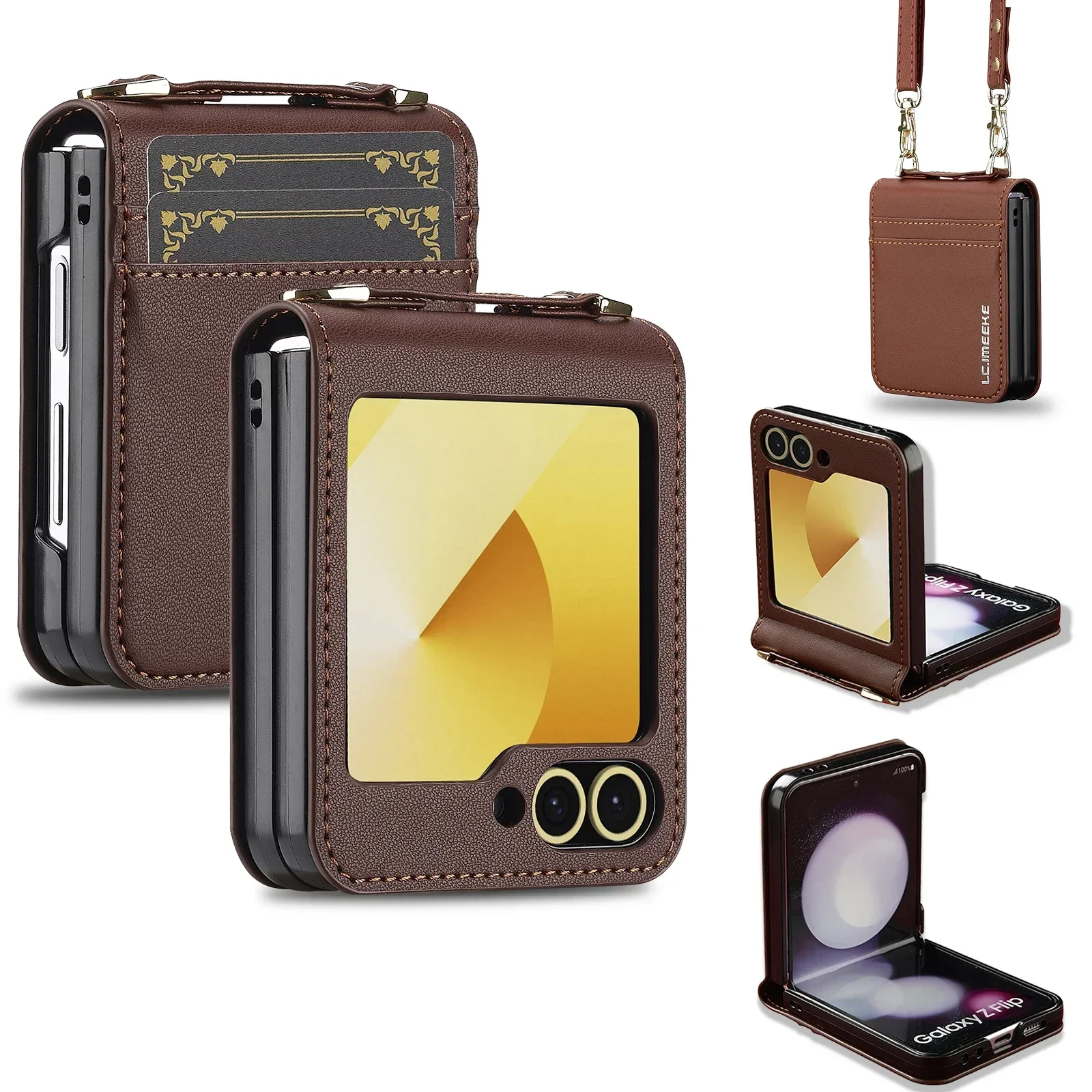Phone Cases With Wallet - Wallet Crossbody Phone Case For Samsung