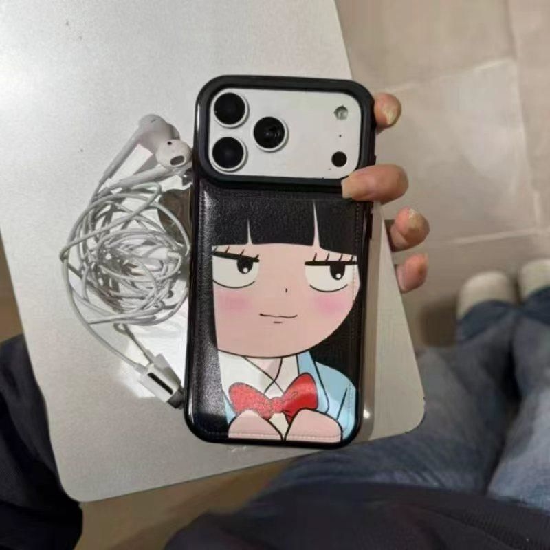 Phone Cases Girls - New Fashion Japan INS Cute Black