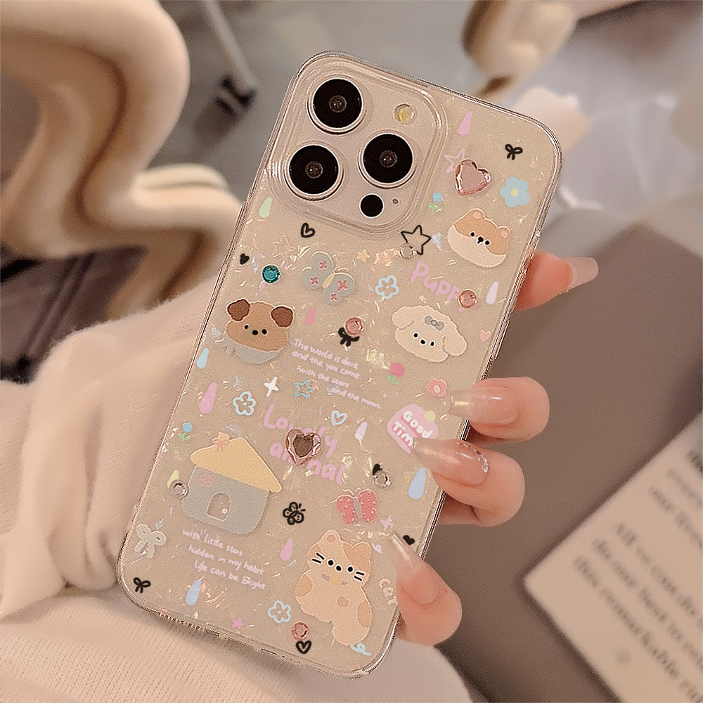 Cute Cartoon Puppy Shell Patte - Phone Cases Xr Cute recension och pris