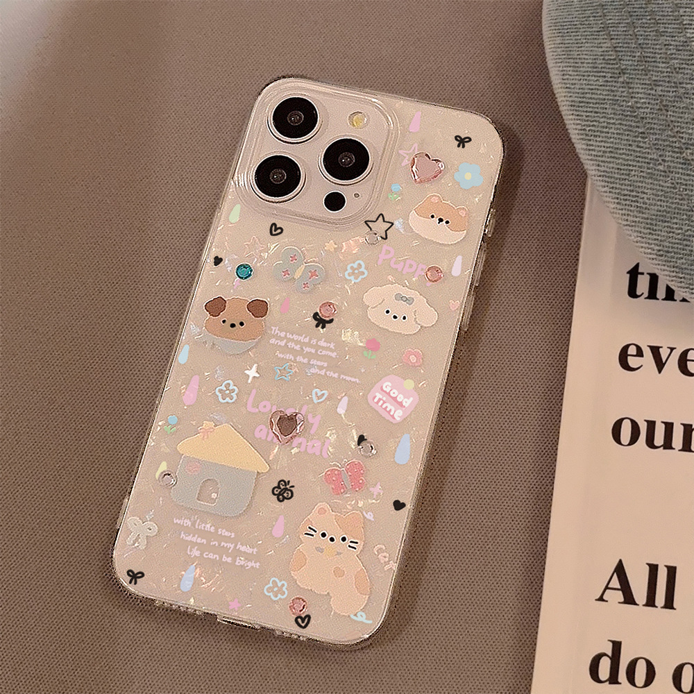 Cute Cartoon Puppy Shell Patte - Phone Cases Xr Cute recension och pris