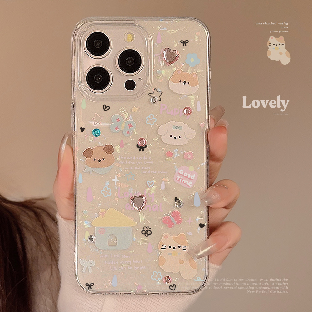 Cute Cartoon Puppy Shell Patte - Phone Cases Xr Cute recension och pris