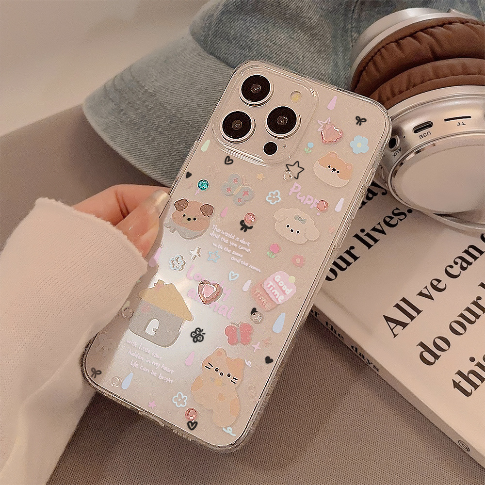 Cute Cartoon Puppy Shell Patte - Phone Cases Xr Cute recension och pris