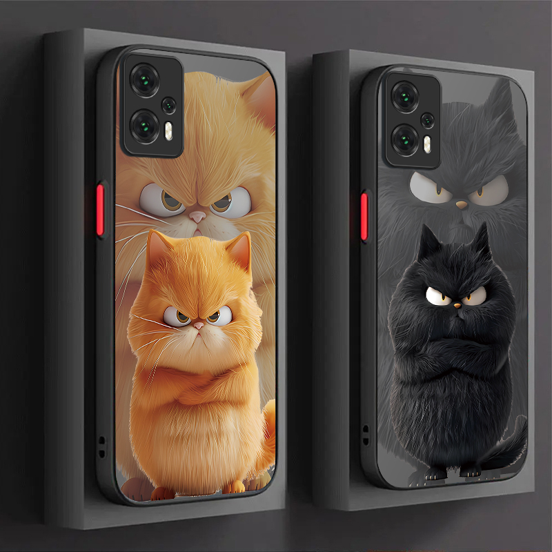 Cartoon Angry Cat Couple Style - Phone Cases Xiaomi 14T recension och pris