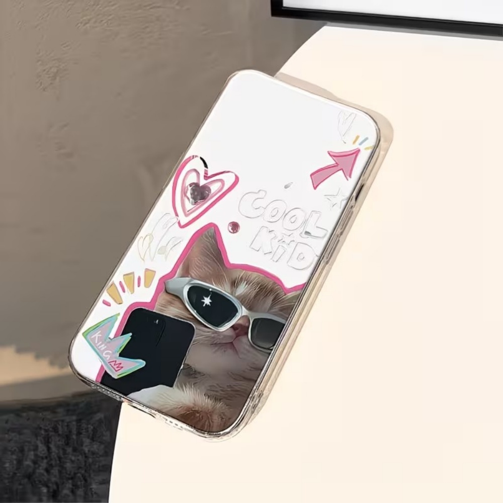 Puppy Pattern Clear TPU Phone  - Phone Cases Protective recension och pris