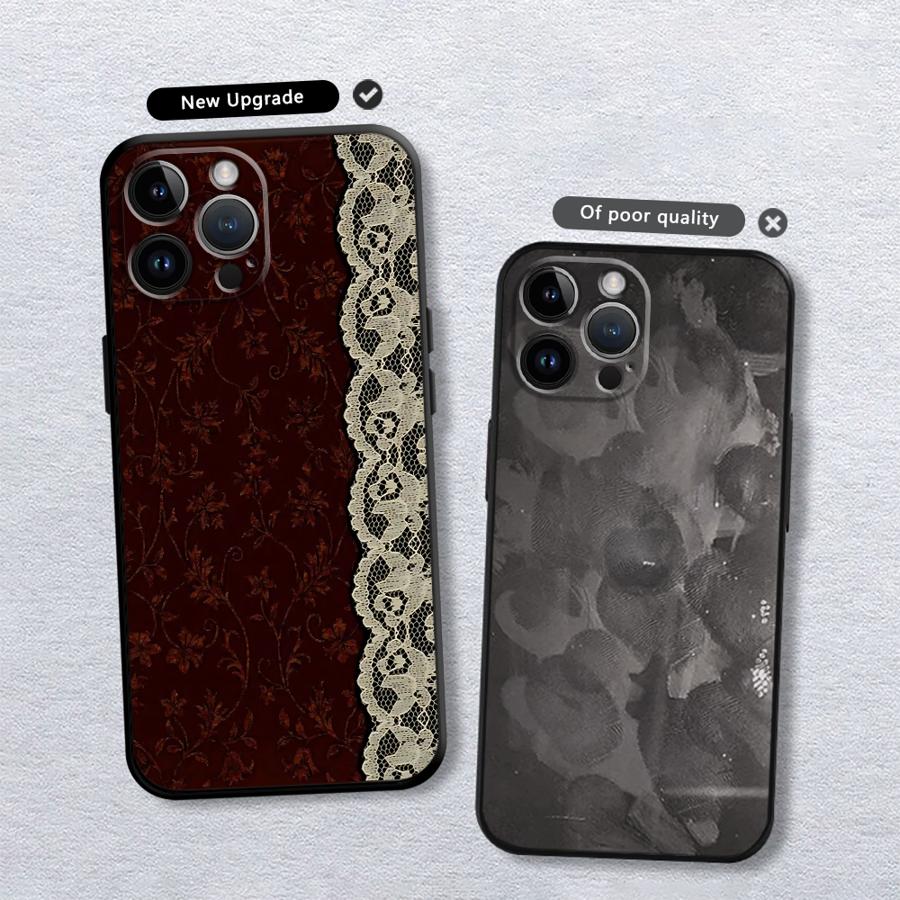 Black And Red Sexy Lace Phone  - Phone Cases Xs recension och pris