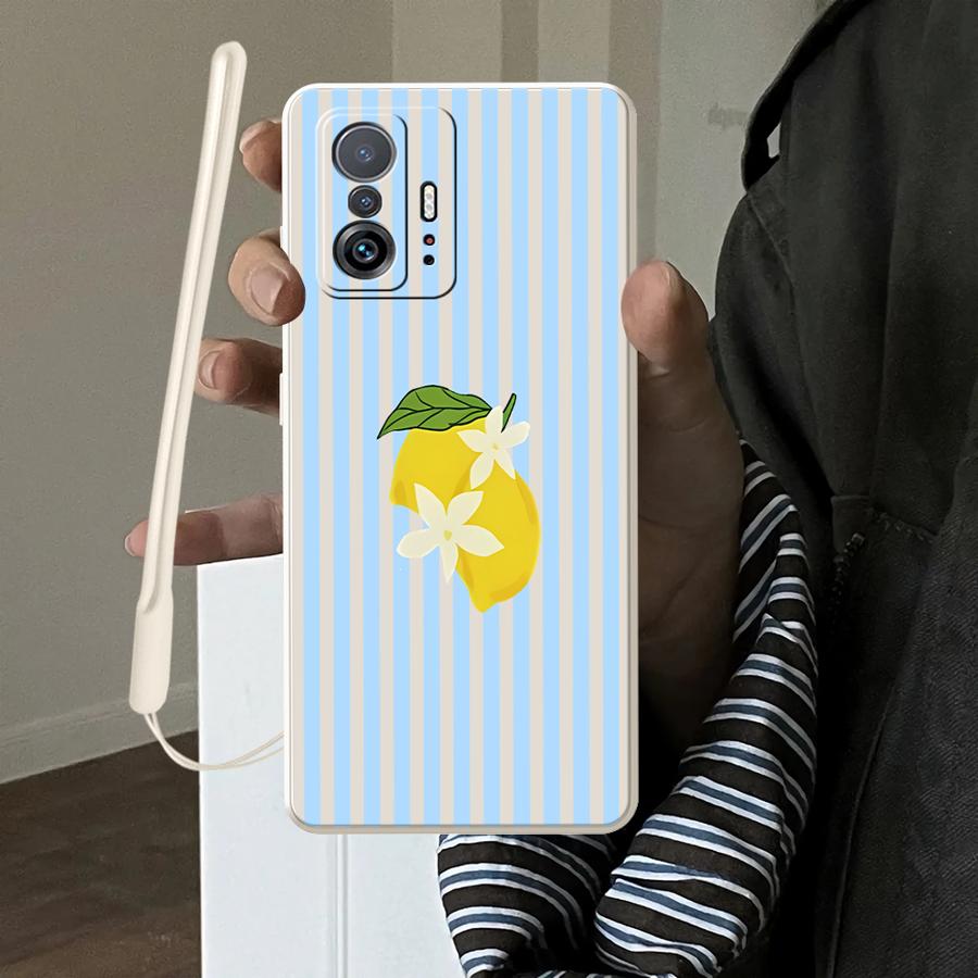 Lemon Cool Stripe Pattern Case - Phone Cases Iphone 11 recension och pris