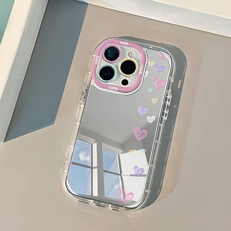 Nice Heart Makeup Mirror Phone - Phone Cases Xr Cute recension och pris