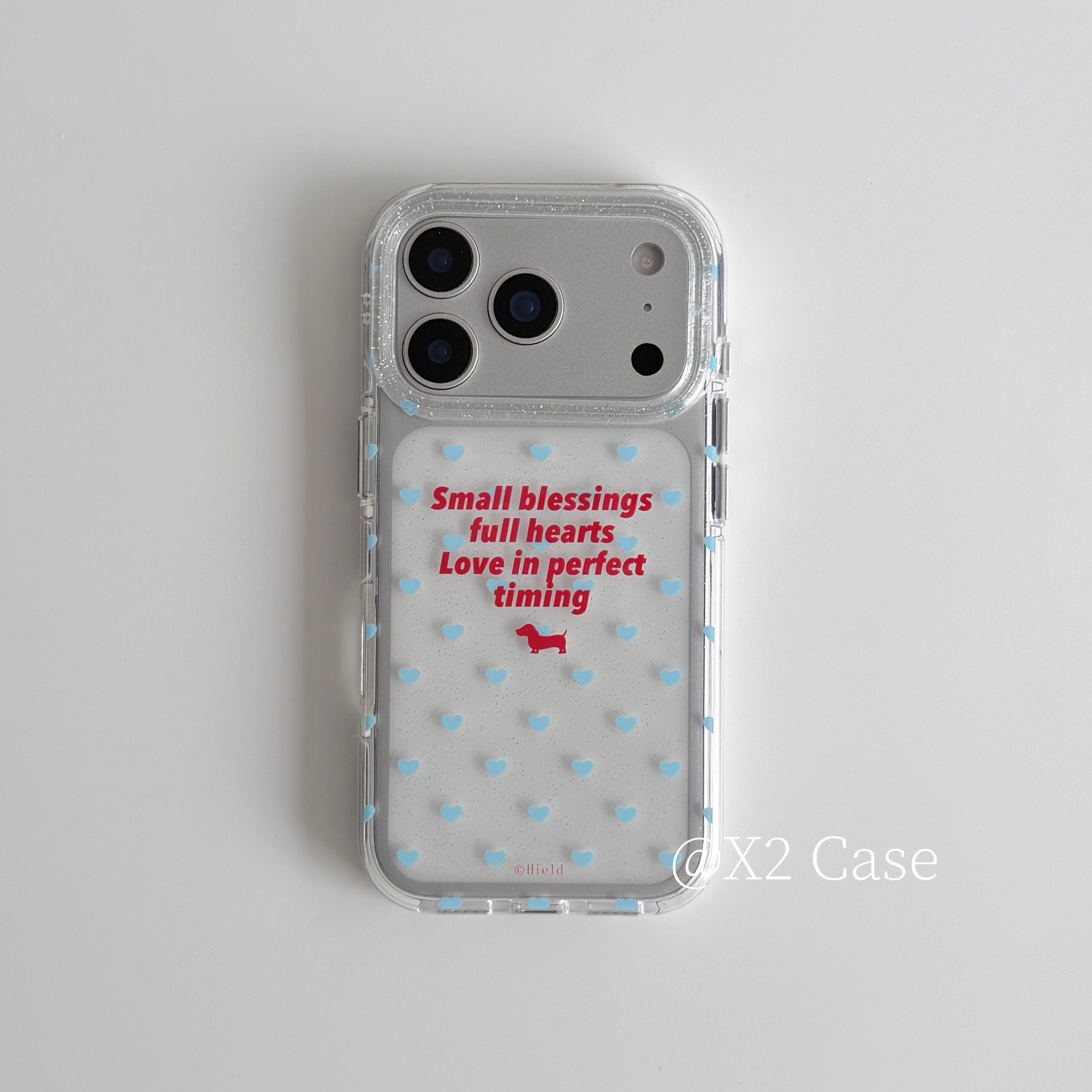 Ins Blue Love English Shining  - Phone Cases Girls recension och pris