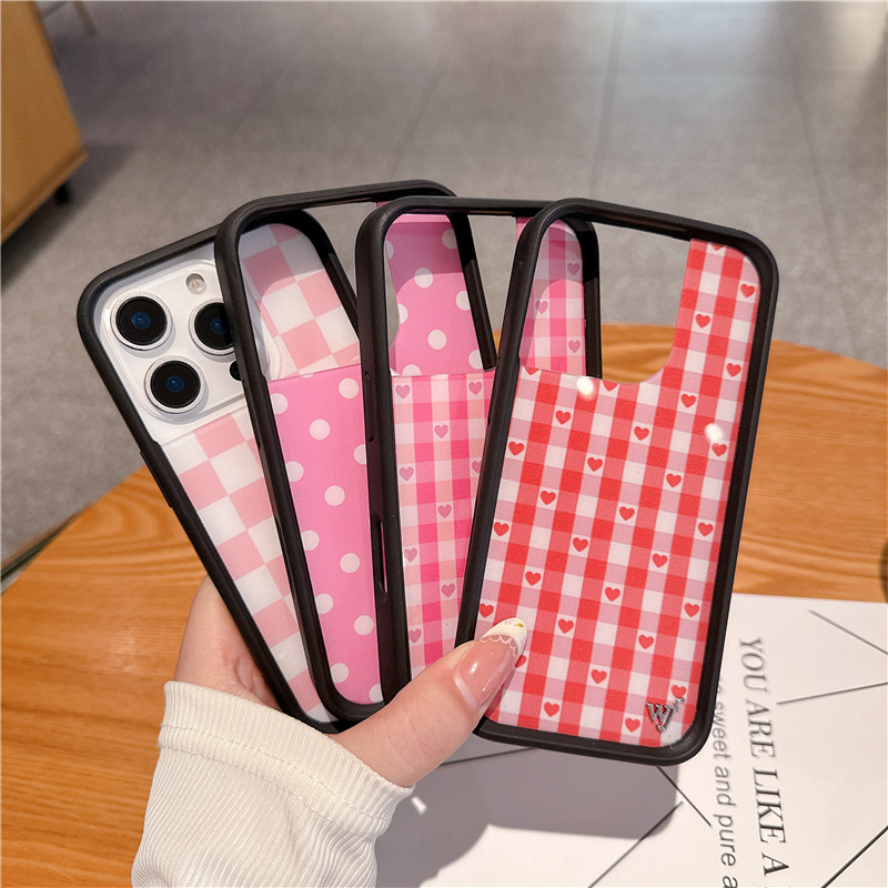 Wildflower Gingham Heart Phone - Phone Cases Wildflower recension och pris