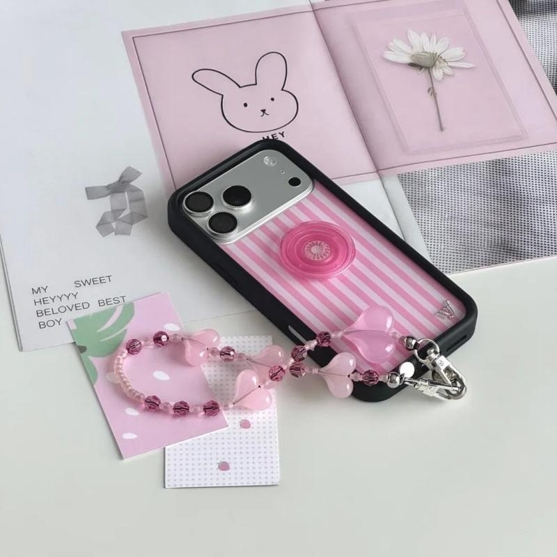 Wildflower ins Pink Stripes Ph - Phone Cases Wildflower recension och pris