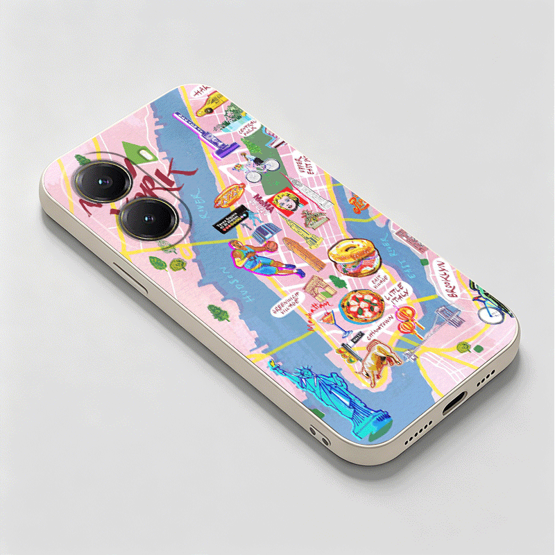 NYC New York City Soft Phone C - Phone Cases York recension och pris