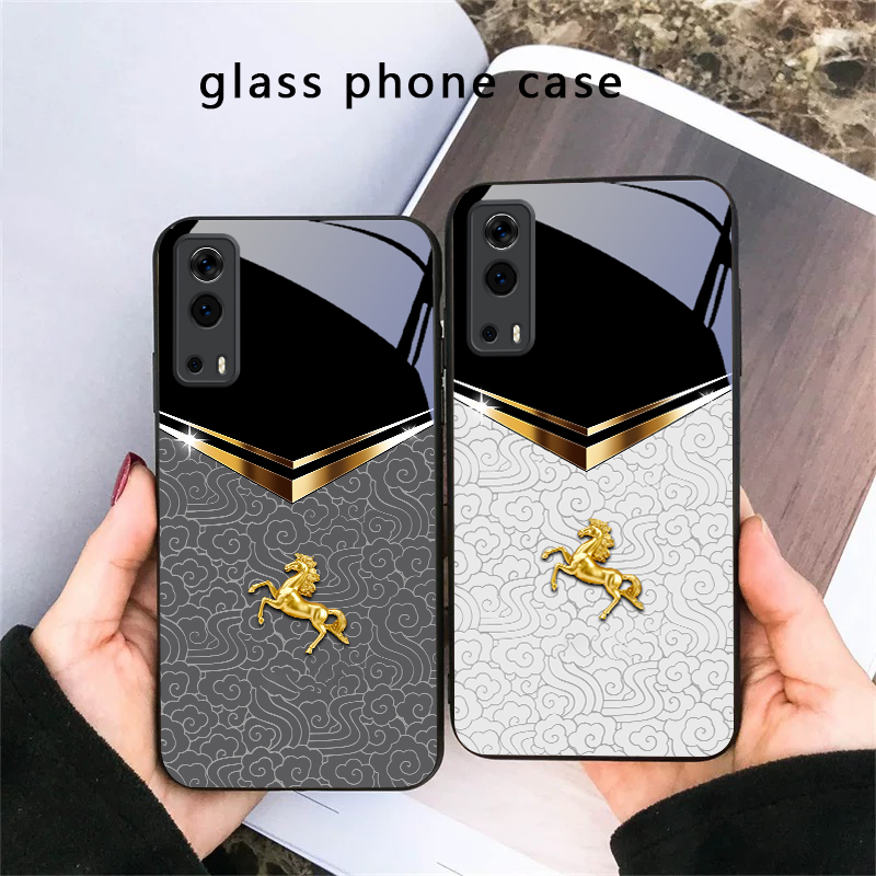 Dark Night Golden Horse For vi - Phone Cases Horse recension och pris