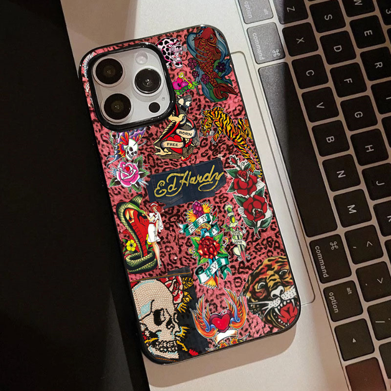 Leopard Print Skull Snake Tige - Phone Cases Leopard Print recension och pris
