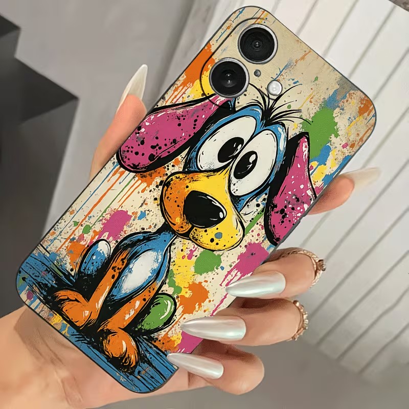 Graffiti Colored Puppy TPU Pho - Phone Cases Otterbox recension och pris
