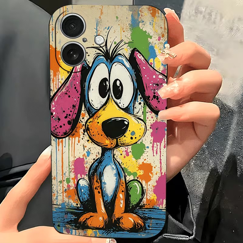 Graffiti Colored Puppy TPU Pho - Phone Cases Otterbox recension och pris