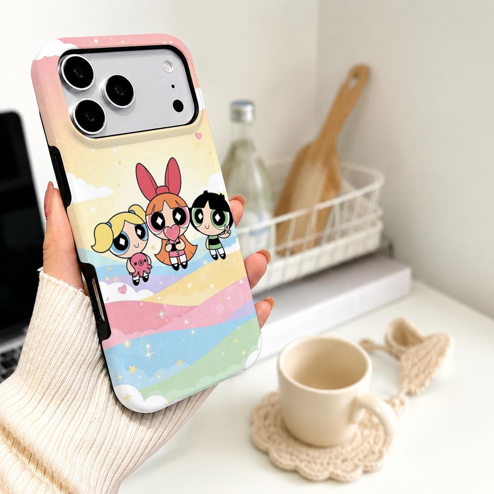Anime P-Powerpuff Girls Phone  - Phone Cases Girls recension och pris