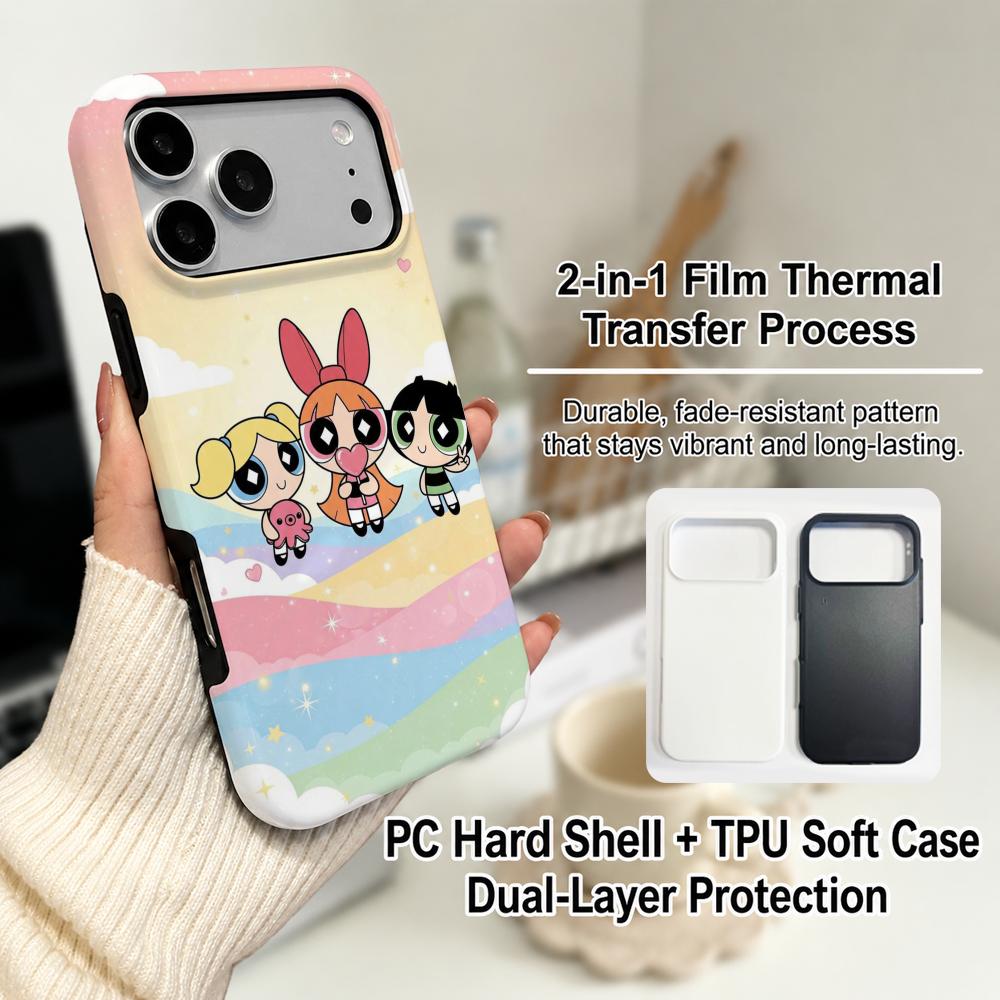 Anime P-Powerpuff Girls Phone  - Phone Cases Girls recension och pris