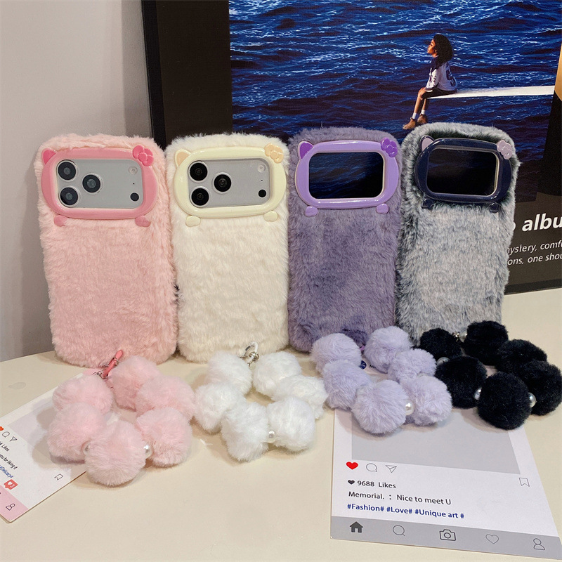 Luxury Solid Colors Furry Plus - Phone Cases Iphone 11 recension och pris