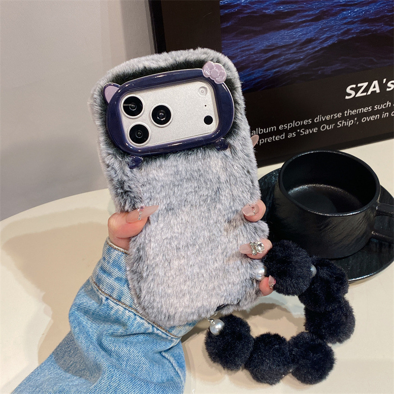 Luxury Solid Colors Furry Plus - Phone Cases Iphone 11 recension och pris