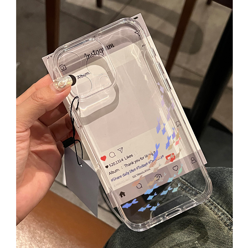 Ins Small Fish Group Creative  - Phone Cases Xr Cute recension och pris