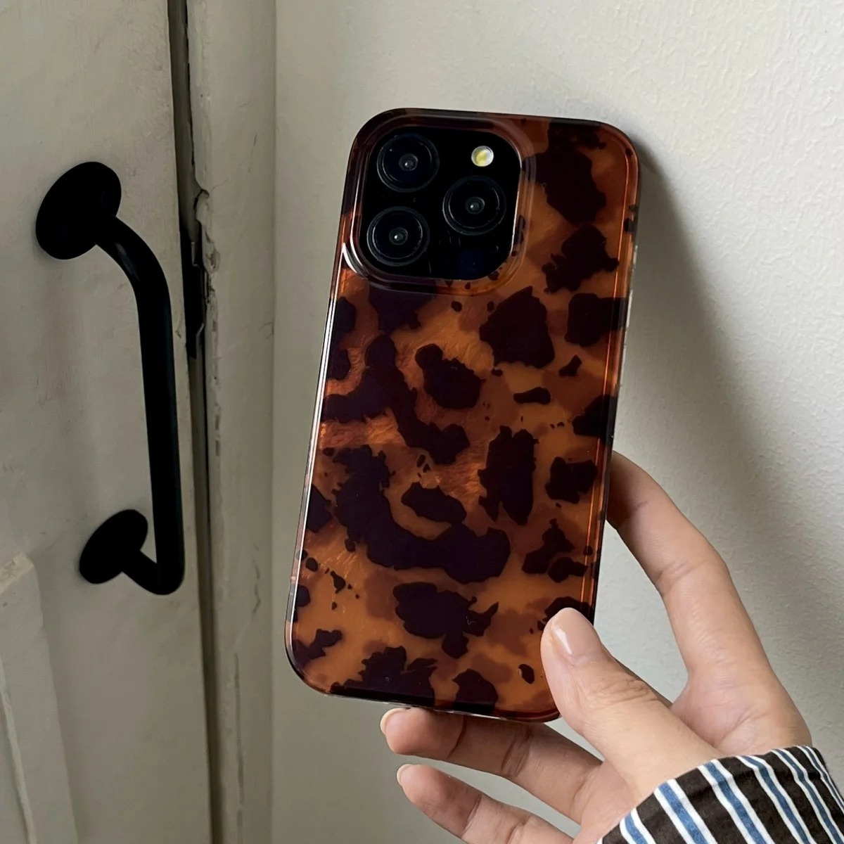 Retro Amber Texture Laser Phon - Phone Cases Xs recension och pris