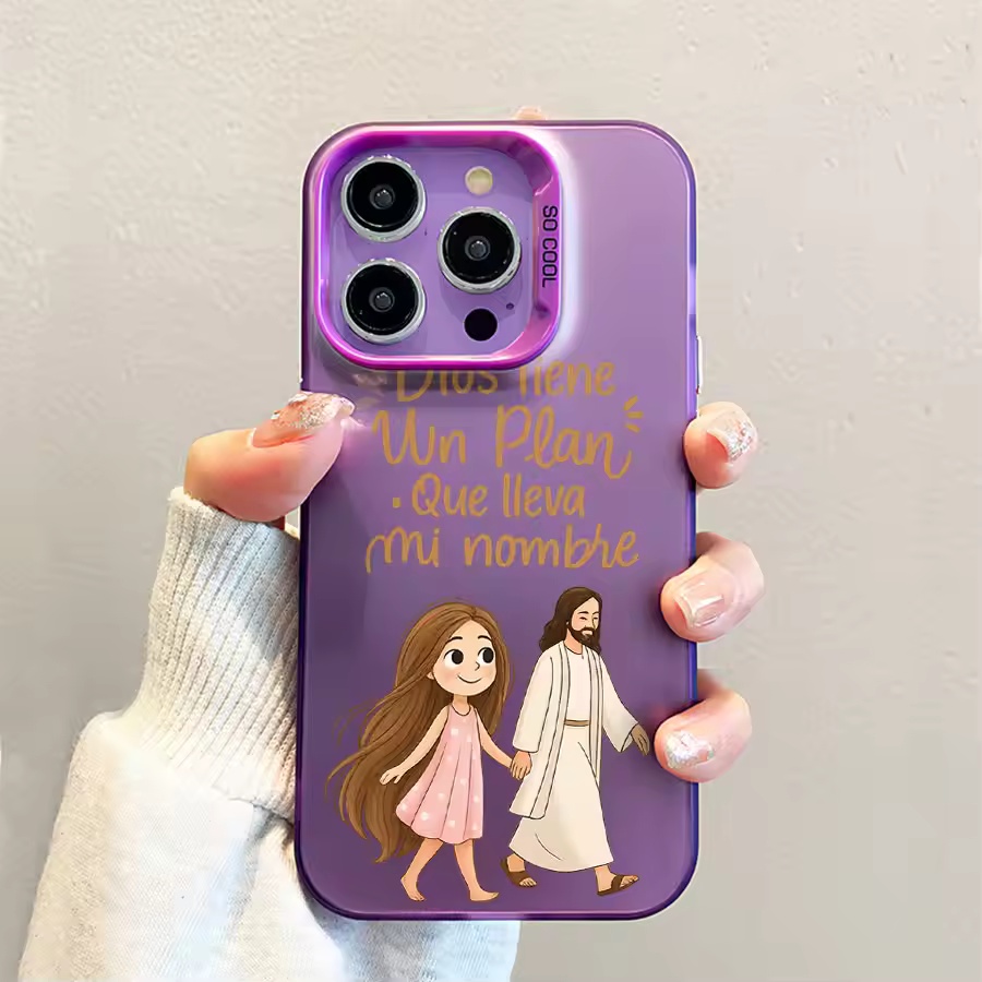 Cute Girl Walking With God Mat - Phone Cases Xr Cute recension och pris