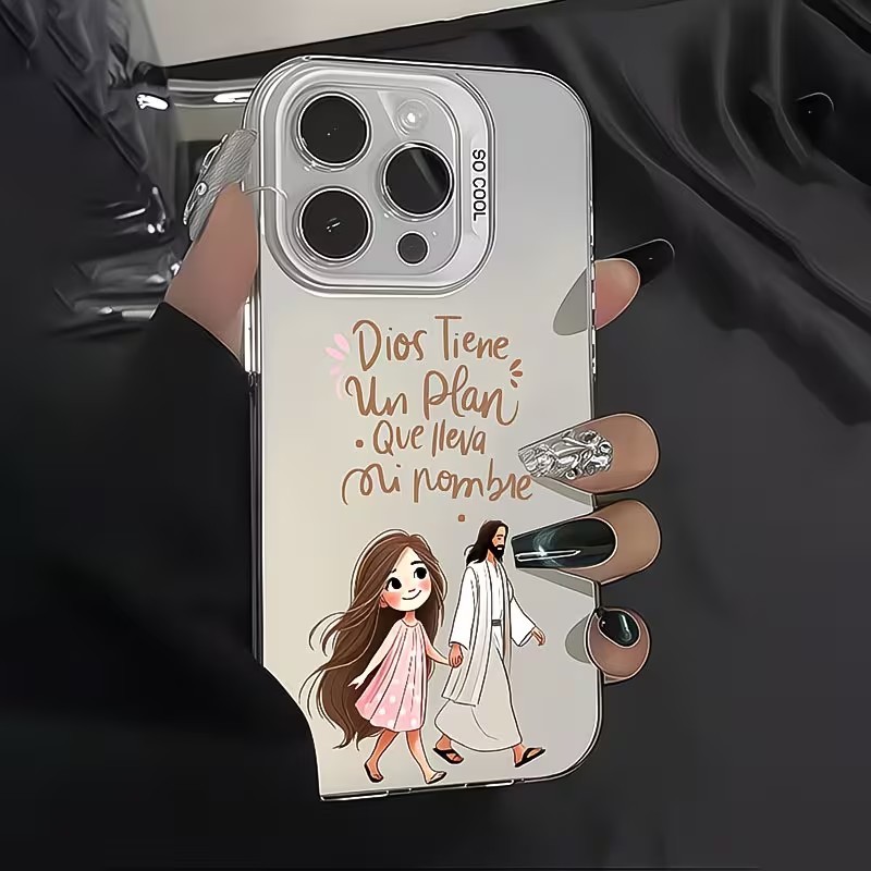 Cute Girl Walking With God Mat - Phone Cases Xr Cute recension och pris