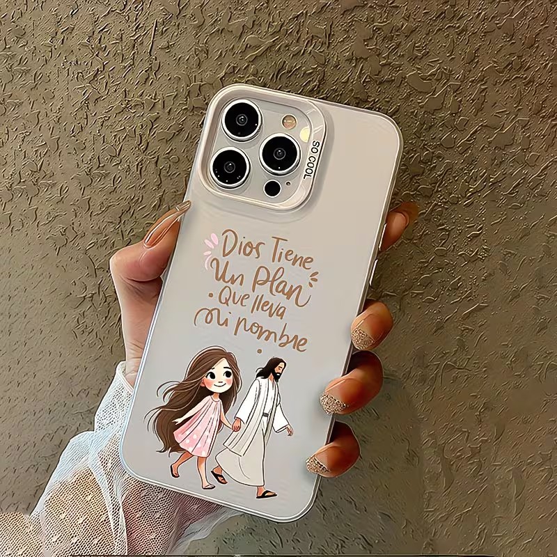 Cute Girl Walking With God Mat - Phone Cases Xr Cute recension och pris