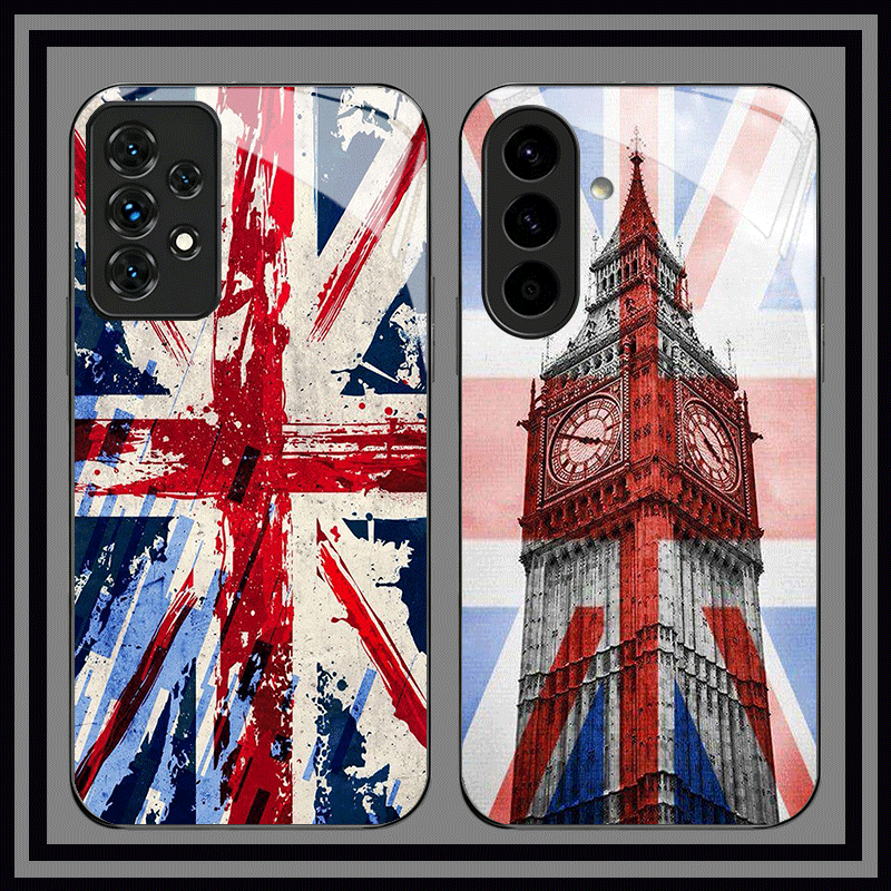 Union Jack England UK Flag Gla - Phone Cases Uk Samsung recension och pris