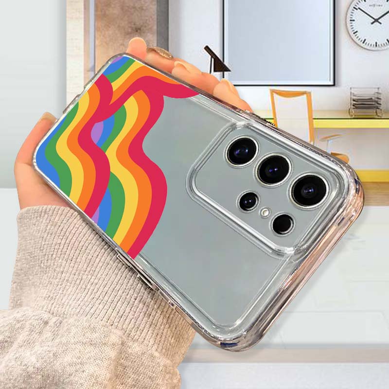 Colorful Rain Bow Art For Sams - Phone Cases A14 Samsung recension och pris