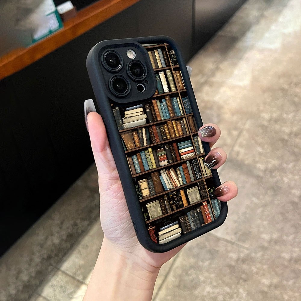 Book Shelf Creative Pattern Ph - Phone Cases Otterbox recension och pris