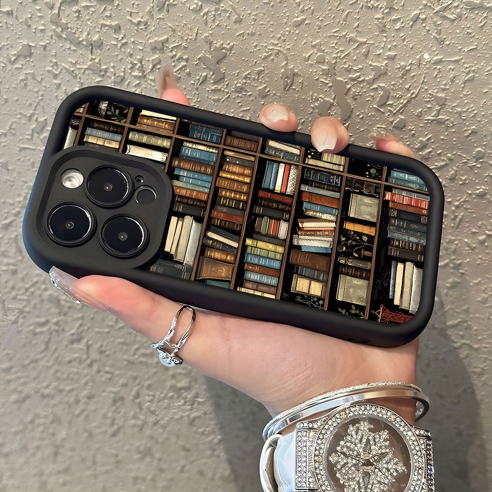 Book Shelf Creative Pattern Ph - Phone Cases Otterbox recension och pris