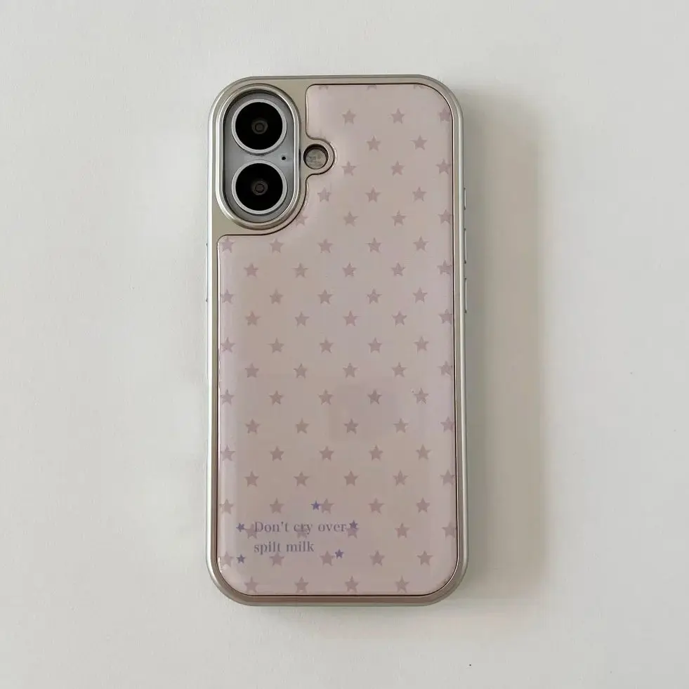 Korean Ins Girl Heart Pink Sta - Phone Cases Girls recension och pris