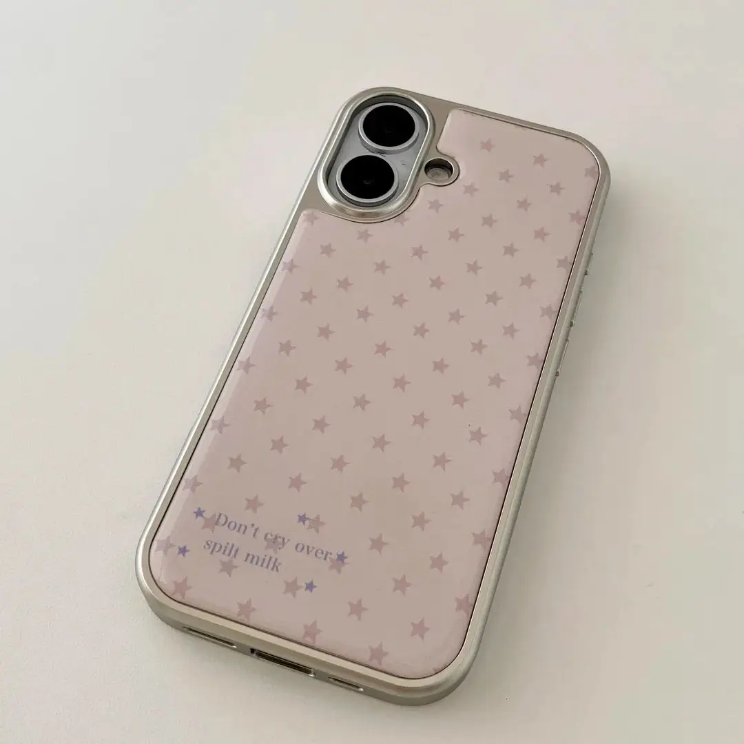 Korean Ins Girl Heart Pink Sta - Phone Cases Girls recension och pris