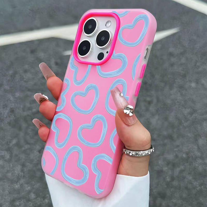 Cute Oil Painting Love Heart P - Phone Cases Xr Cute recension och pris