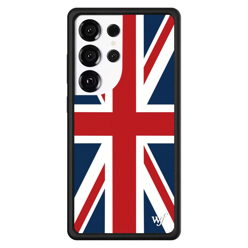 Wildflower Union Jack Flag of - Phone Cases Uk Samsung recension och pris