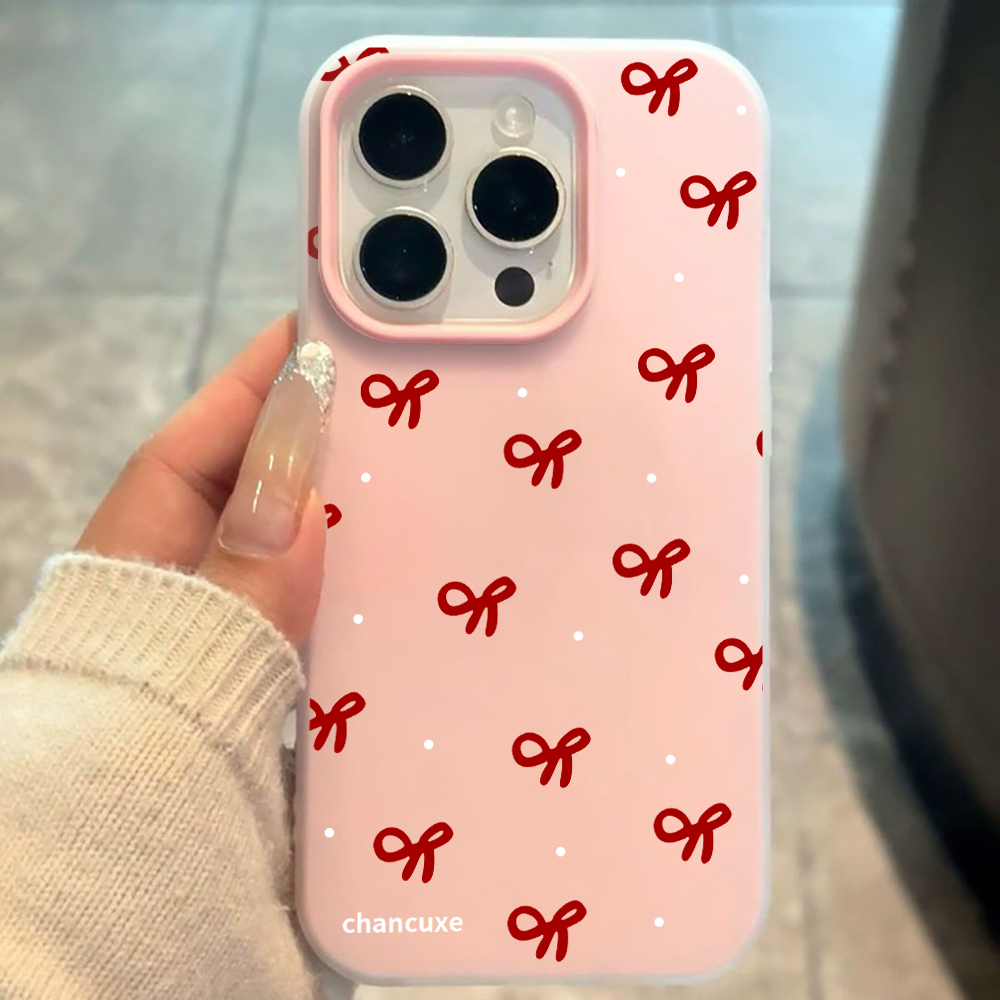 Minimalist Bow Girl INS Phone  - Phone Cases Girls recension och pris