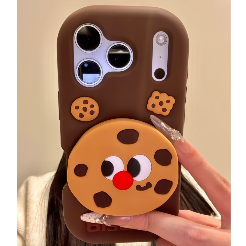 3D Cartoon Kawaii Biscuit Bear - Phone Cases Girls recension och pris