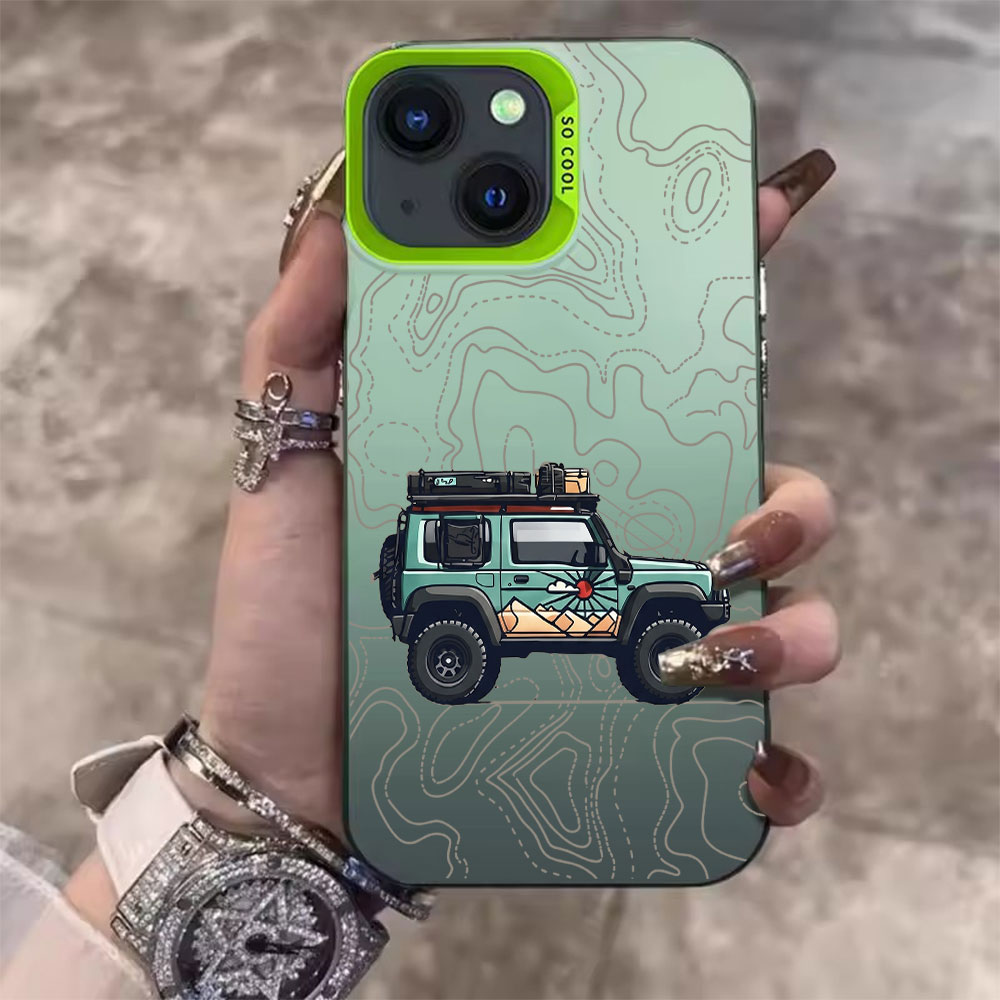 Simple Car Pattern Phone Case  - Phone Cases Xs recension och pris