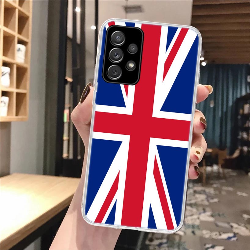 Union Jack England UK Flag Sil - Phone Cases Uk Samsung recension och pris