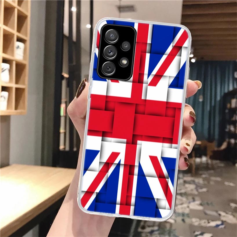 Union Jack England UK Flag Sil - Phone Cases Uk Samsung recension och pris
