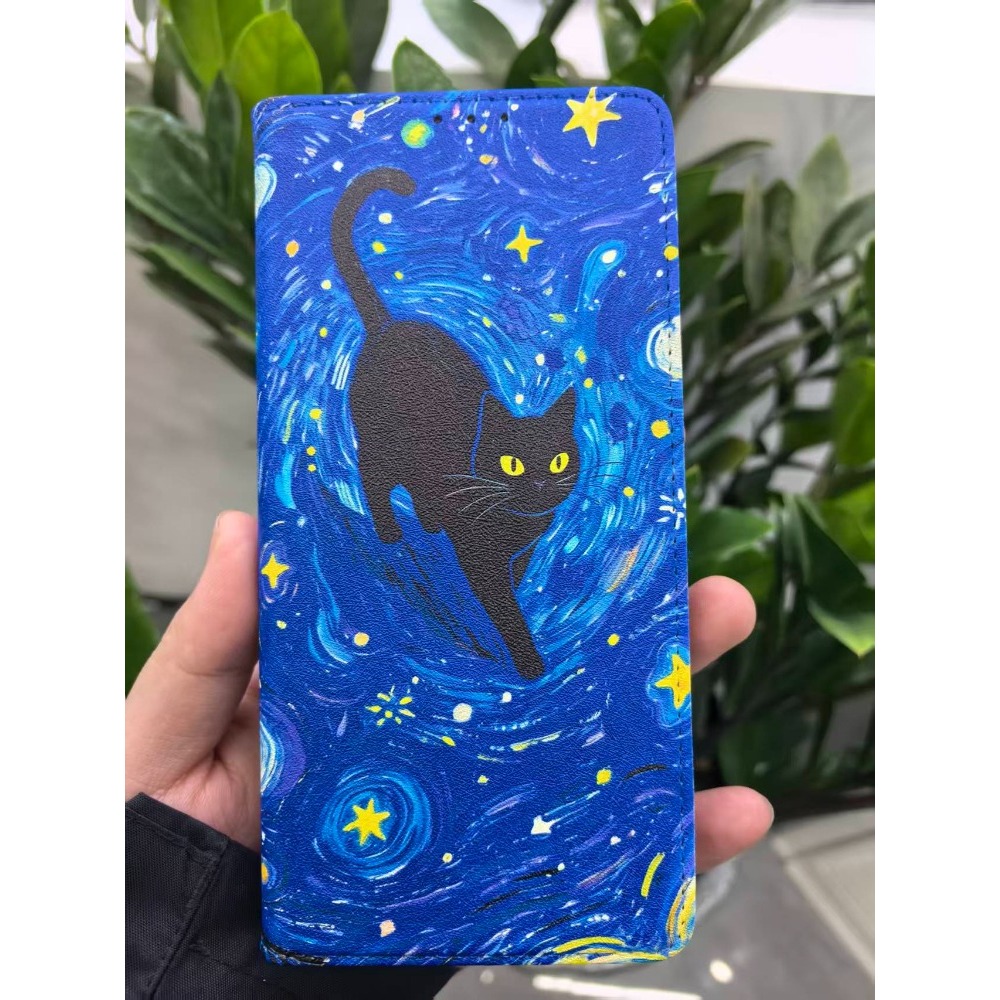 Painted Magnetic Flip Leather  - Phone Cases Samsung S23 recension och pris