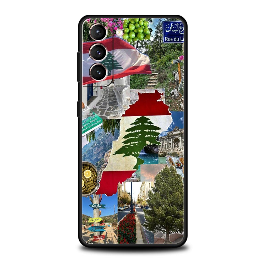 Beirut Lebanon Flag Phone Case - Phone Cases Lebanon recension och pris
