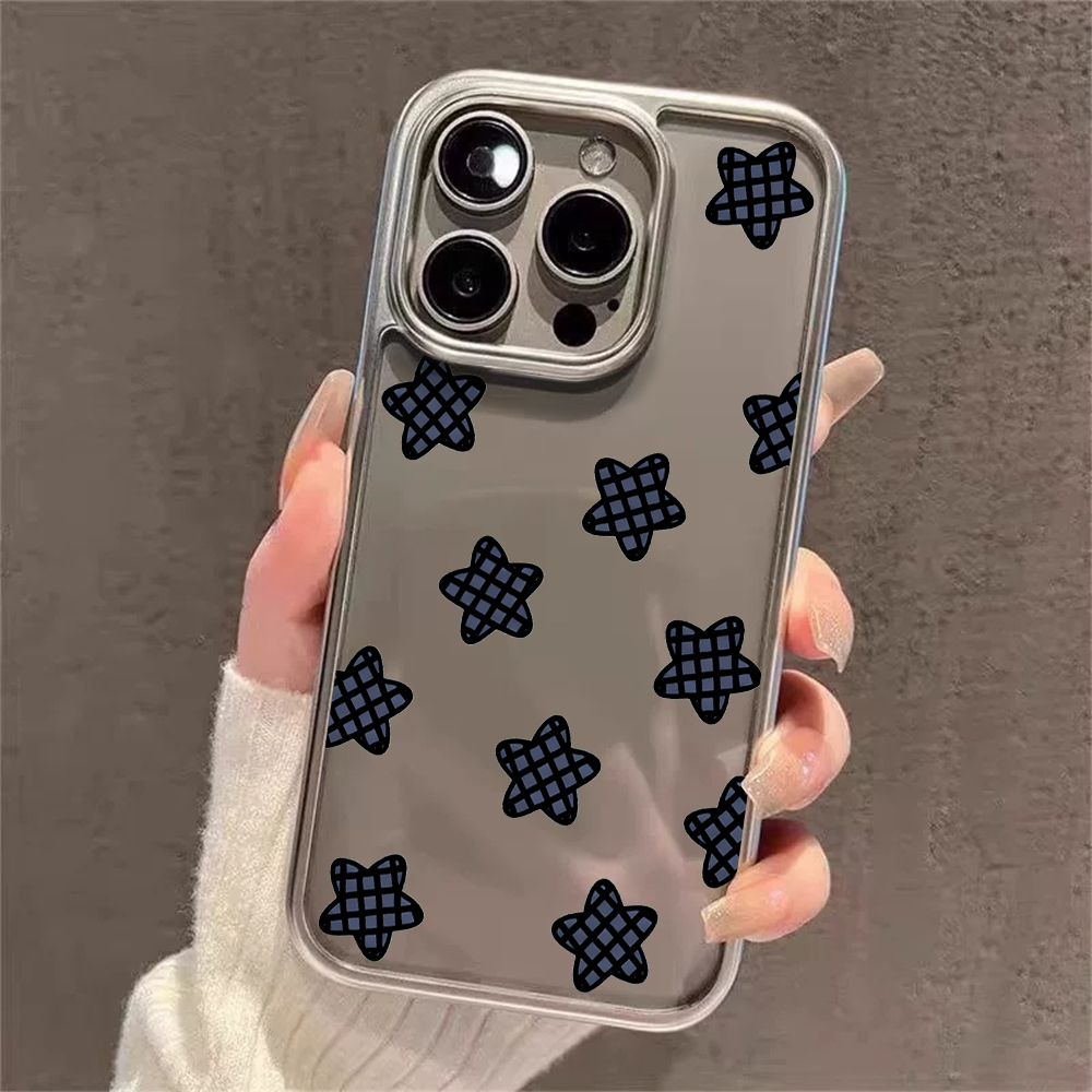 Y2K Stars Fashion Clear Cases  - Phone Cases For Iphone 12 Pro Max recension och pris
