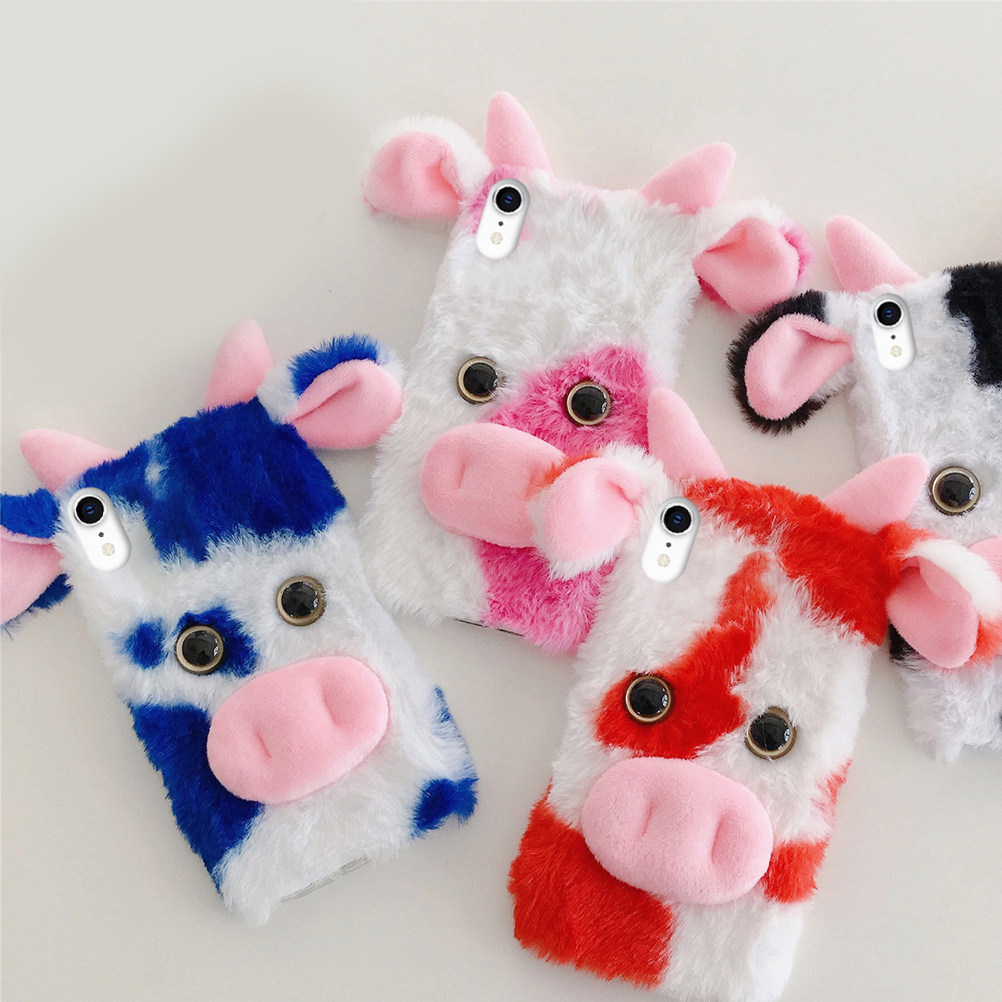 1Pcs Cow Mobile Phone Case Sof - Phone Cases Protective recension och pris