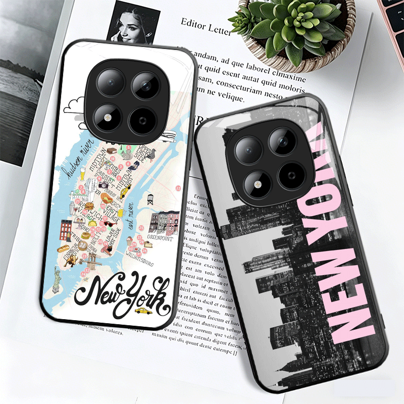 NYC New York City Glass Phone  - Phone Cases York recension och pris