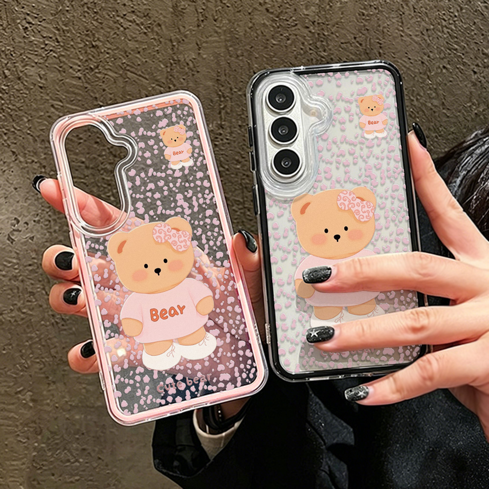 Cute Bear Two-in-one Phone Cas - Phone Cases Samsung S23 recension och pris