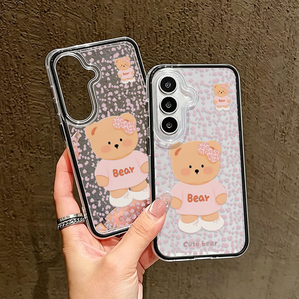 Cute Bear Two-in-one Phone Cas - Phone Cases Samsung S23 recension och pris