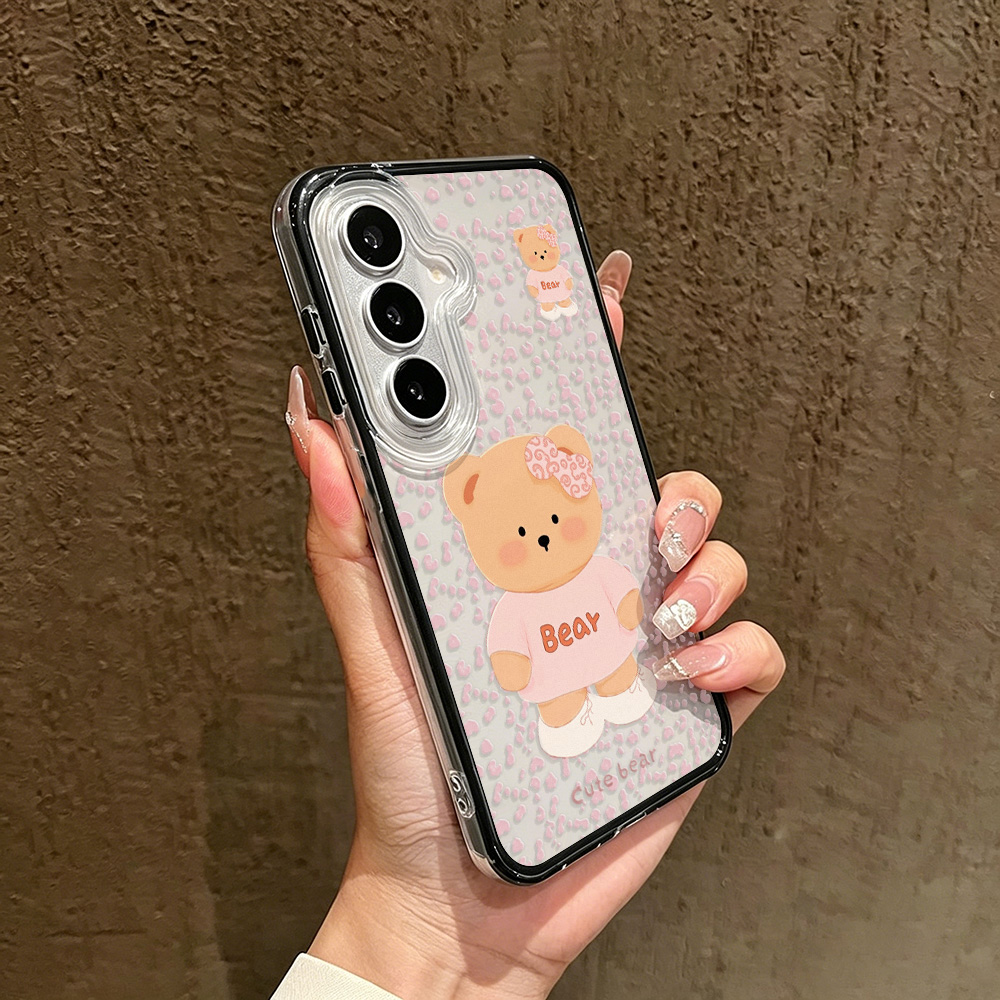 Cute Bear Two-in-one Phone Cas - Phone Cases Samsung S23 recension och pris