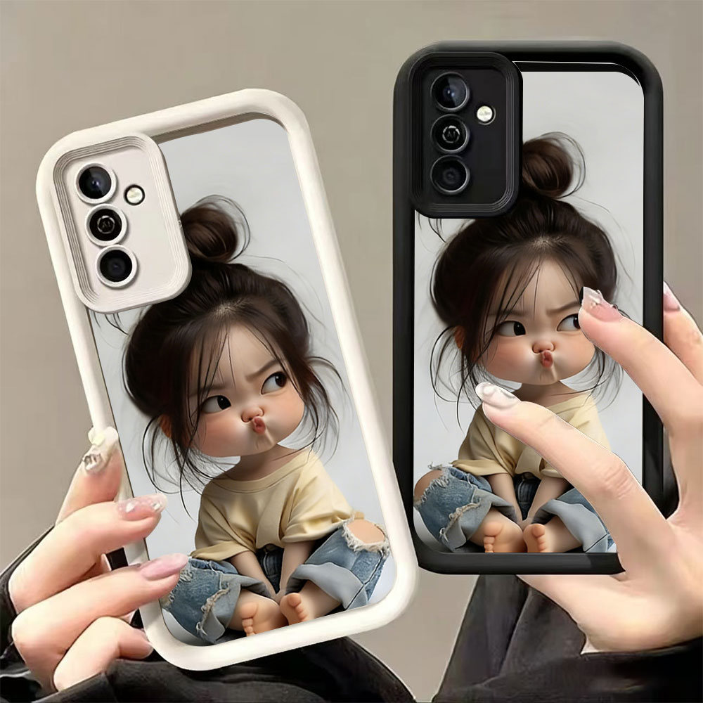 Meatball Head Girl Silicone Sh - Phone Cases Girls recension och pris